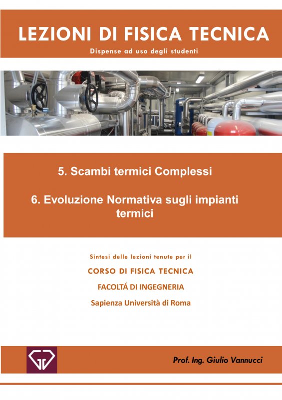 5. Scambi termici Complessi - 6. Evoluzione Normativa sugli impianti termici