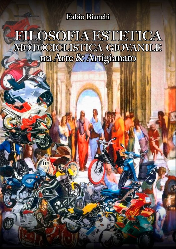 Filosofia estetica. Motociclista giovanile tra Arte & Artigianato