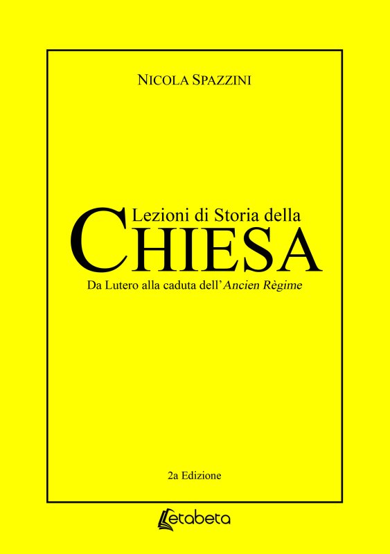 Lezioni di Storia della Chiesa